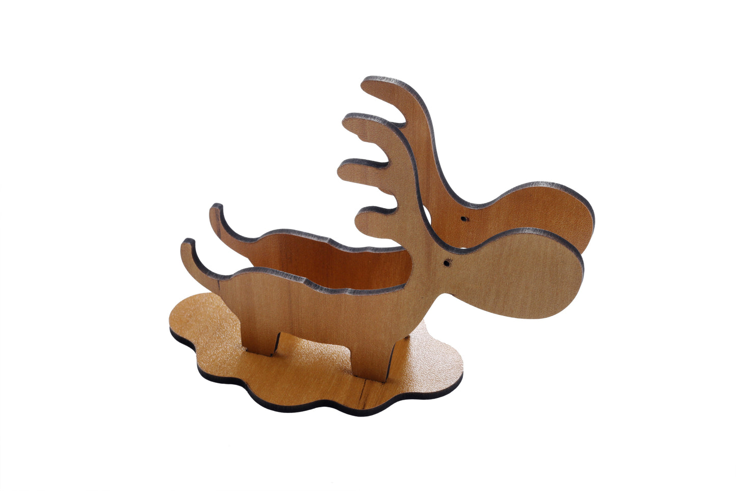 Deer Shaped Mobile holder With Charging Wire Slot