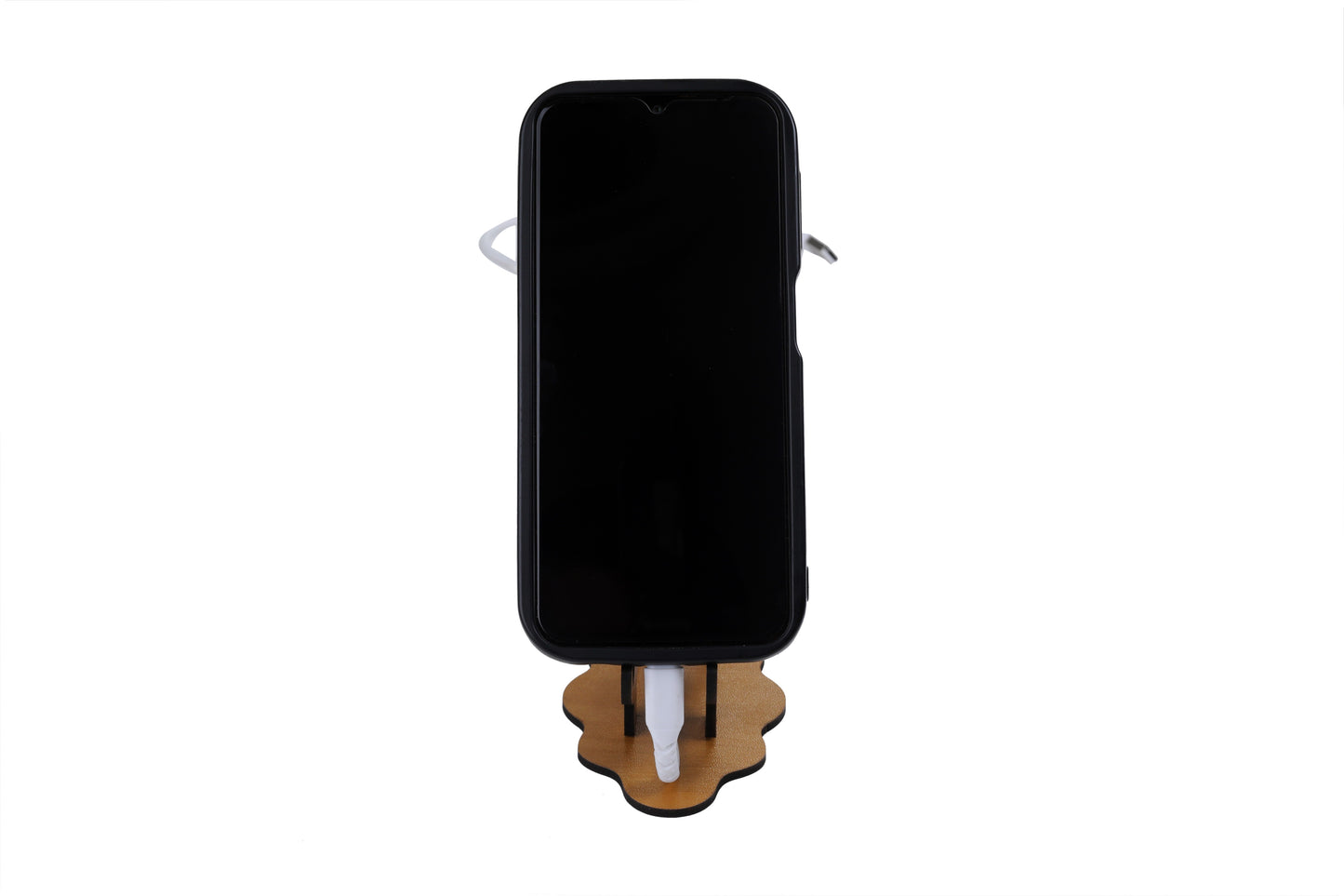 Deer Shaped Mobile holder With Charging Wire Slot