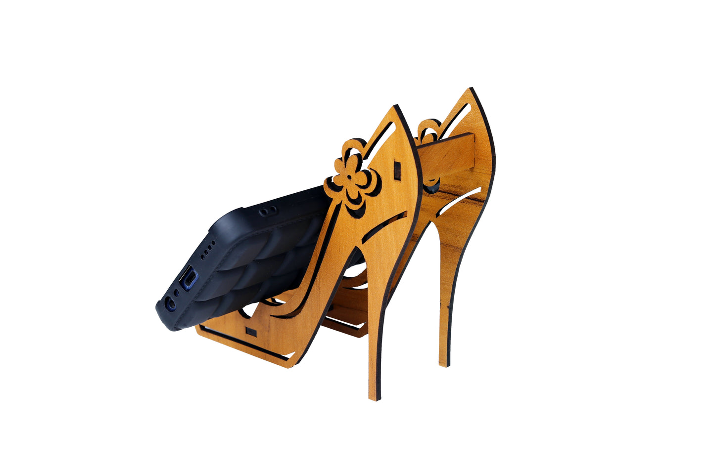 Fancy Heels Mobile Holder with Charging Wire Space (Best gift for Her)