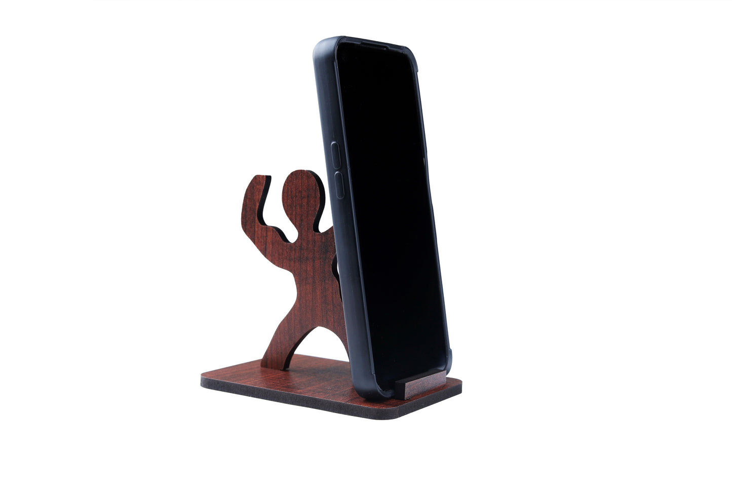 Human With Shield Mobile Holder