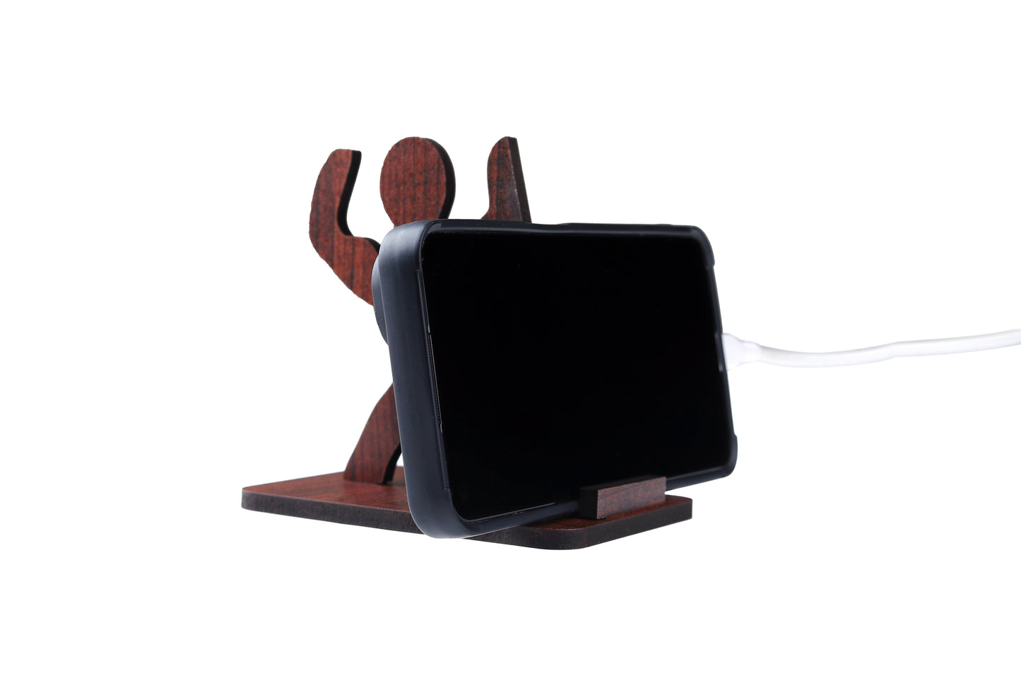 Human With Shield Mobile Holder