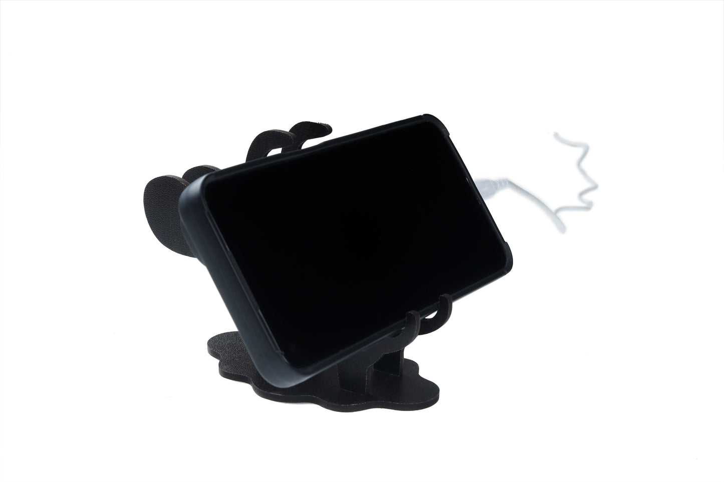 Deer Shaped Mobile holder With Charging Wire Slot