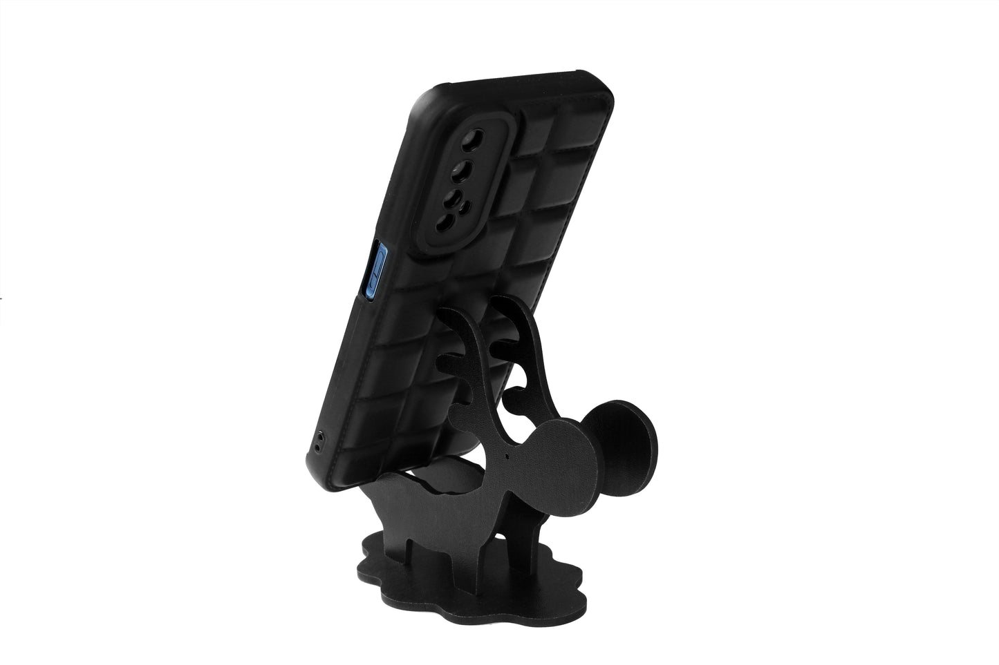 Deer Shaped Mobile holder With Charging Wire Slot
