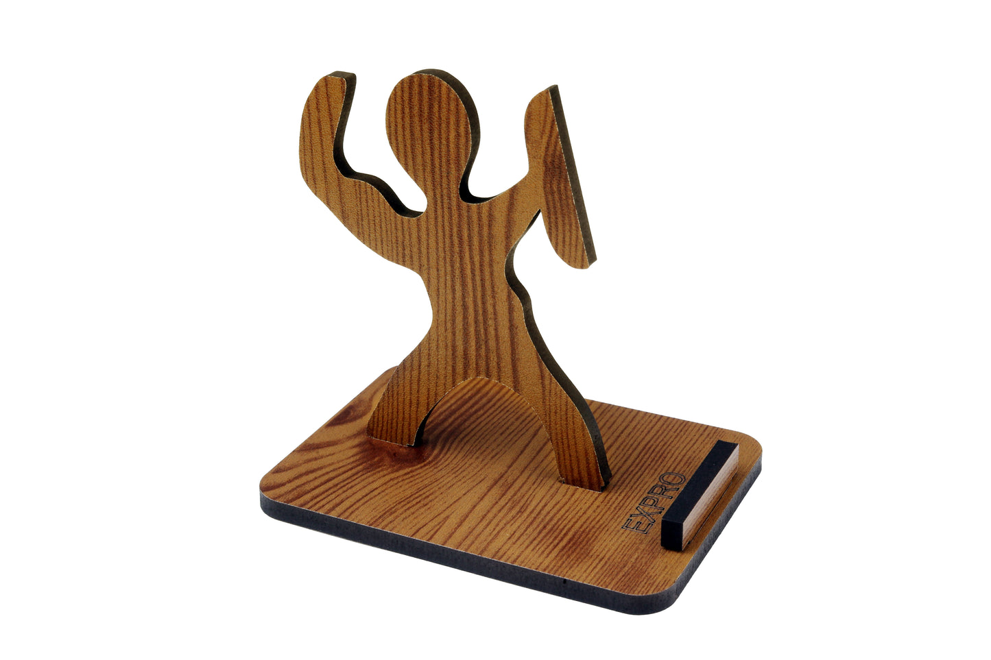 Human With Shield Mobile Holder