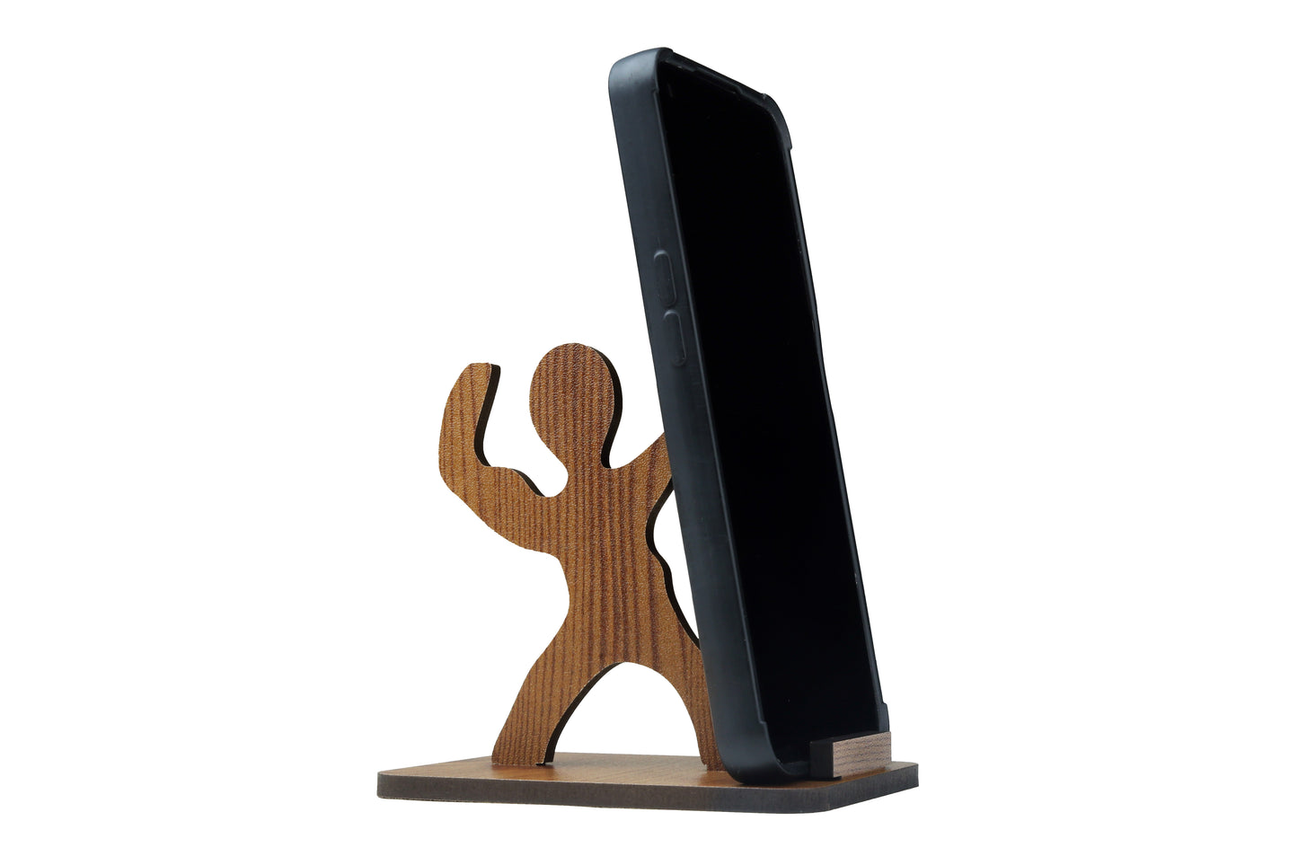 Human With Shield Mobile Holder