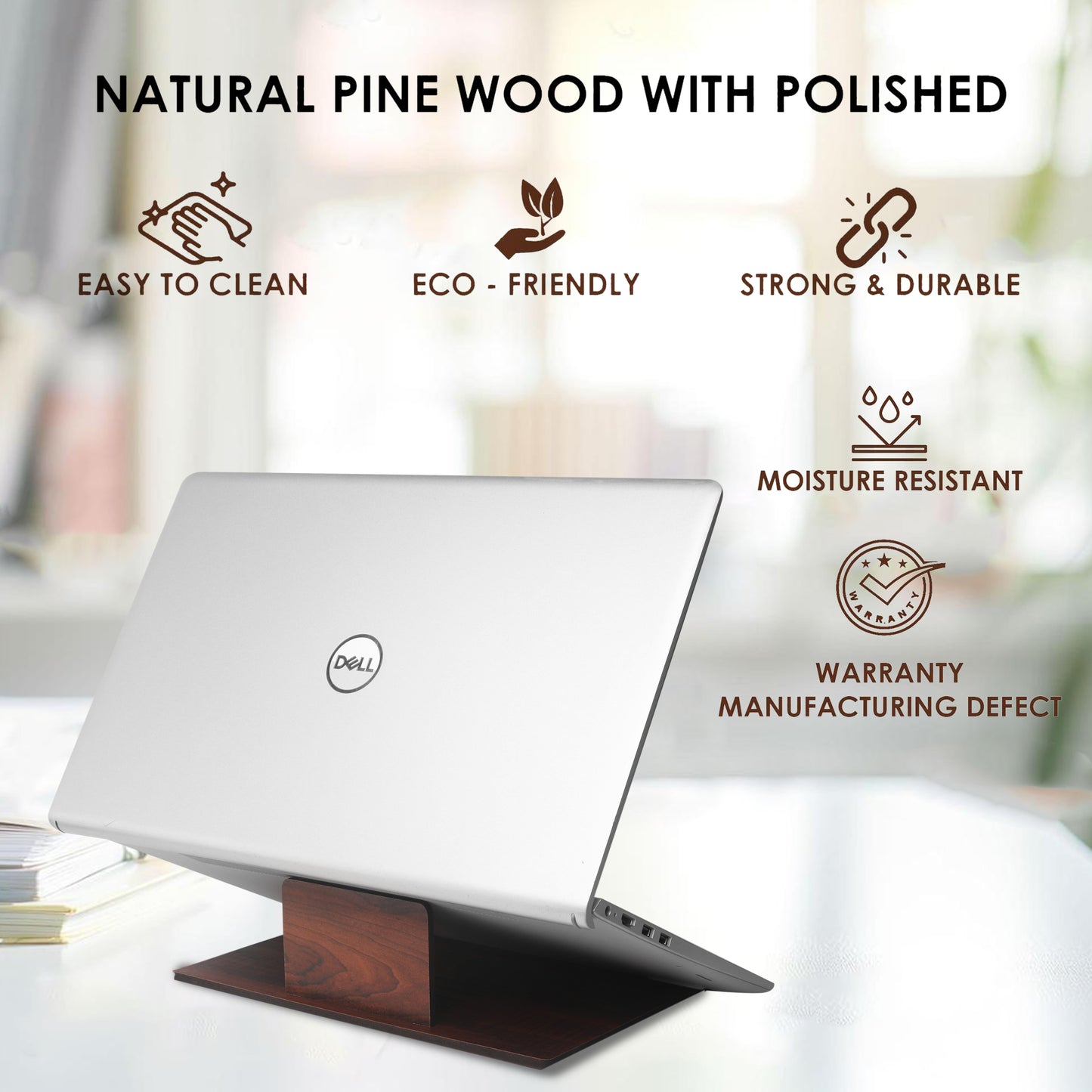 Classy and Latest travel friendly Laptop Stand with 6 Angles
