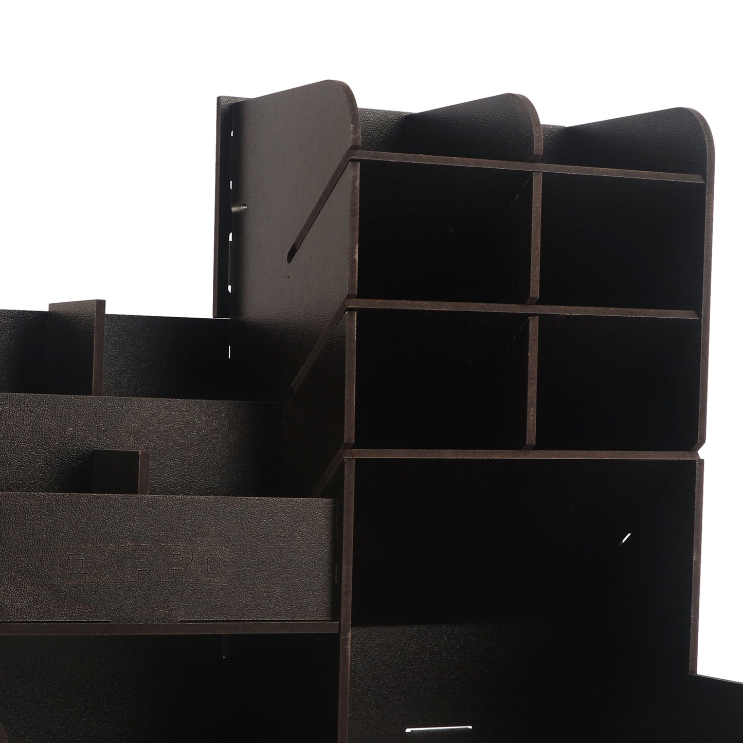 13 Compartment Wooden Desk Organiser