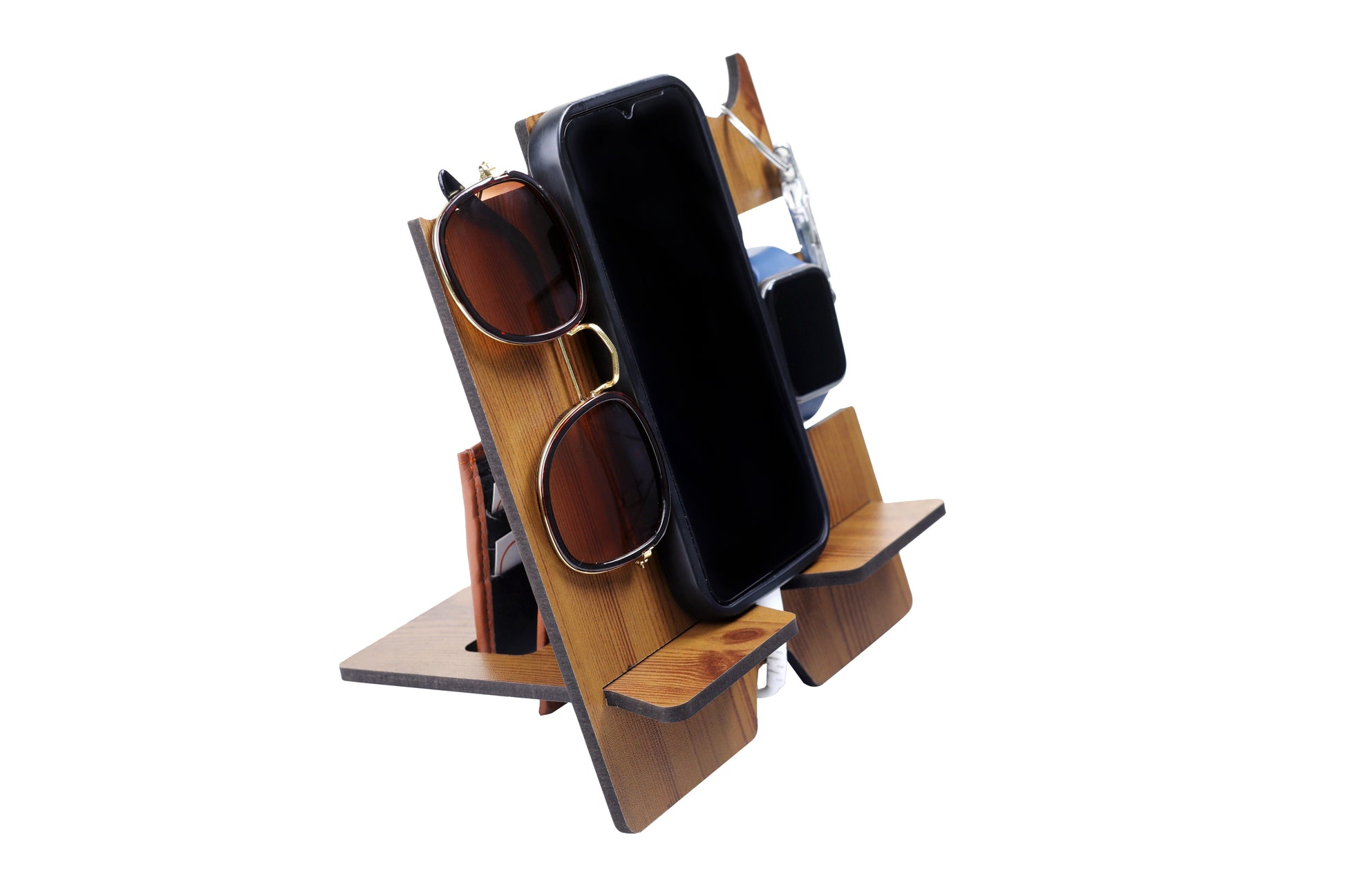 Square Table Organizer for Daily Essentials – Modern Desk Tray & Storage Caddy” - Expro