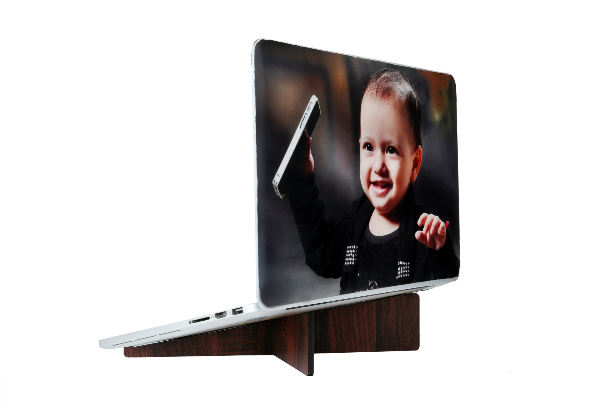 Ergonomic Laptop Stand for Desk – Compact Uplift for Better Posture & Comfort - Expro