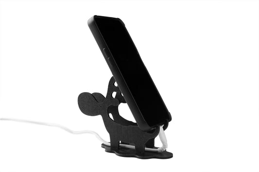Deer Shaped Mobile holder With Charging Wire Slot