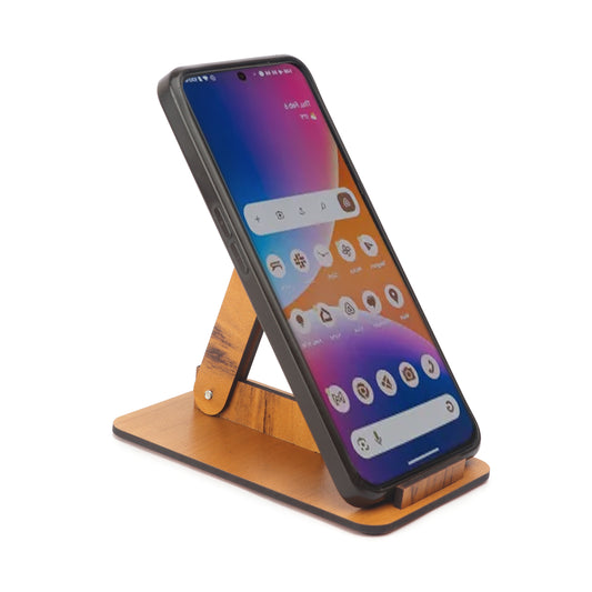 Foldable And Angle Adjustable Mobile Holder