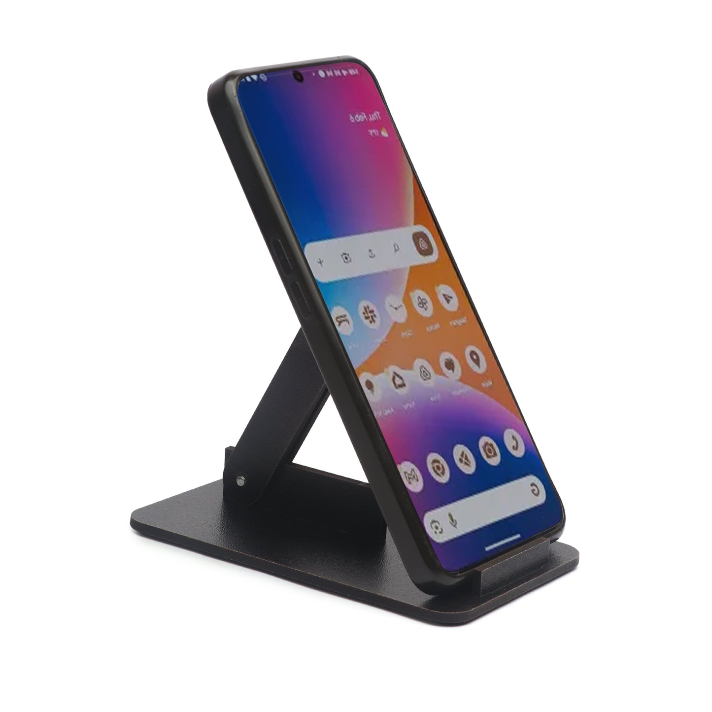 Foldable And Angle Adjustable Mobile Holder