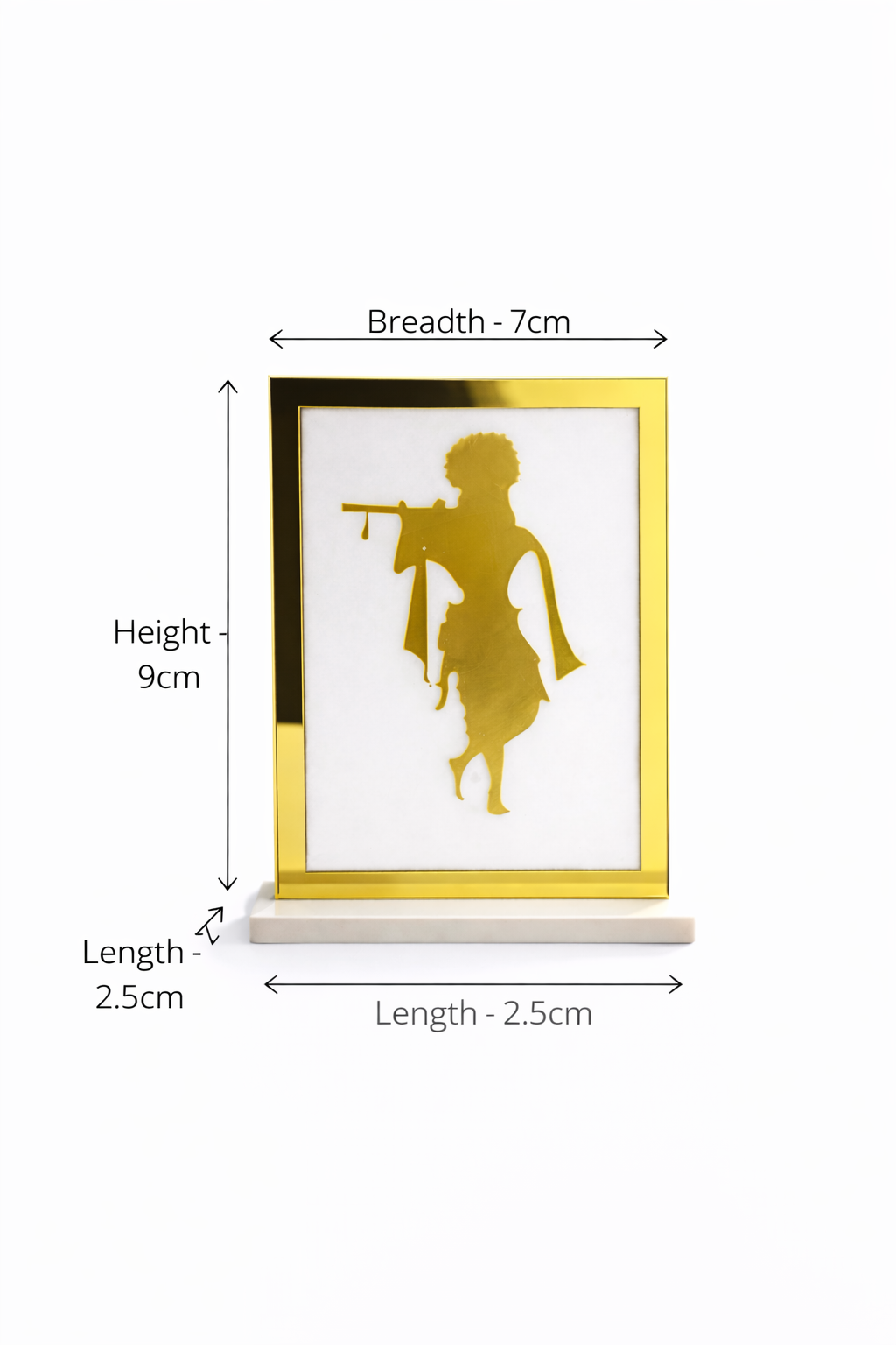 Lord Shiva Meditation Car Dashboard Frame – Golden Spiritual Auto Decor