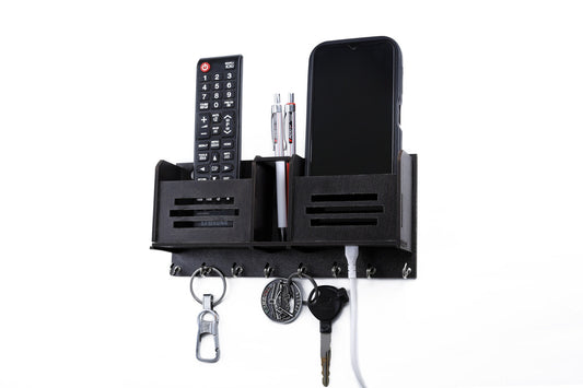 Key Holder With 2 Compartments and Pen Holder